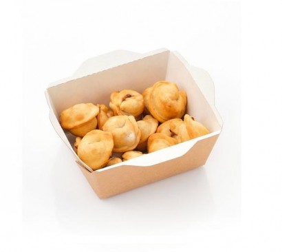 Жареные пельмени