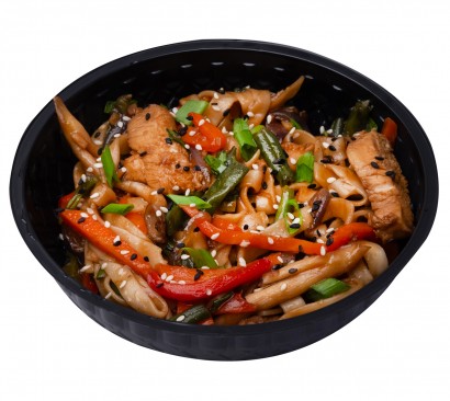 Удон с курицей