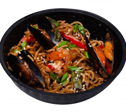 Удон с Морепродуктами