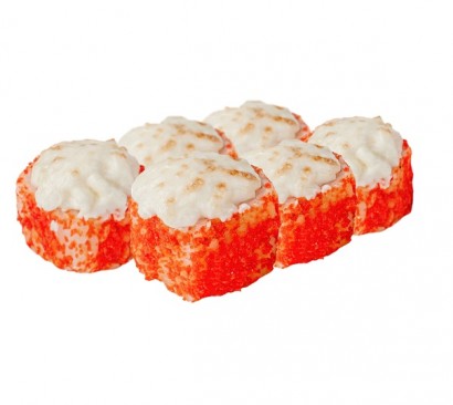 Запеченный ролл Креветка и Спайси угорь